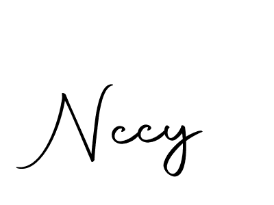 Here are the top 10 professional signature styles for the name Nccy. These are the best autograph styles you can use for your name. Nccy signature style 10 images and pictures png