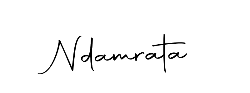 Make a beautiful signature design for name Ndamrata. Use this online signature maker to create a handwritten signature for free. Ndamrata signature style 10 images and pictures png