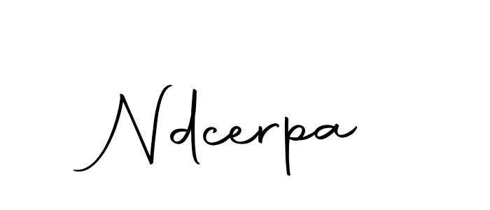 The best way (Autography-DOLnW) to make a short signature is to pick only two or three words in your name. The name Ndcerpa include a total of six letters. For converting this name. Ndcerpa signature style 10 images and pictures png