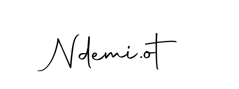 It looks lik you need a new signature style for name Ndemi.ot. Design unique handwritten (Autography-DOLnW) signature with our free signature maker in just a few clicks. Ndemi.ot signature style 10 images and pictures png