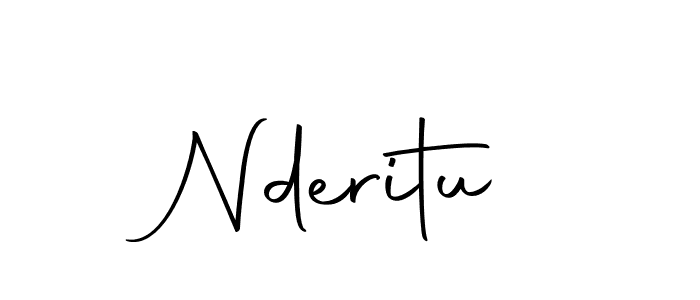 if you are searching for the best signature style for your name Nderitu. so please give up your signature search. here we have designed multiple signature styles  using Autography-DOLnW. Nderitu signature style 10 images and pictures png