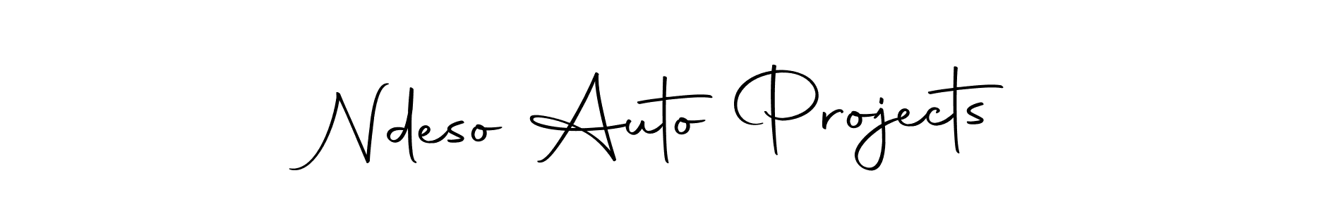 Make a beautiful signature design for name Ndeso Auto Projects. Use this online signature maker to create a handwritten signature for free. Ndeso Auto Projects signature style 10 images and pictures png