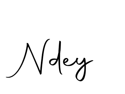 You should practise on your own different ways (Autography-DOLnW) to write your name (Ndey) in signature. don't let someone else do it for you. Ndey signature style 10 images and pictures png