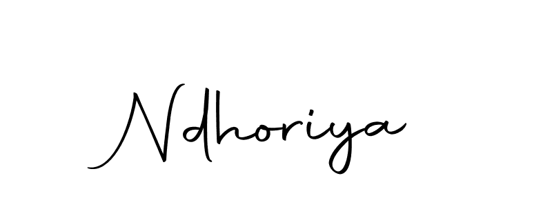 Make a beautiful signature design for name Ndhoriya. Use this online signature maker to create a handwritten signature for free. Ndhoriya signature style 10 images and pictures png