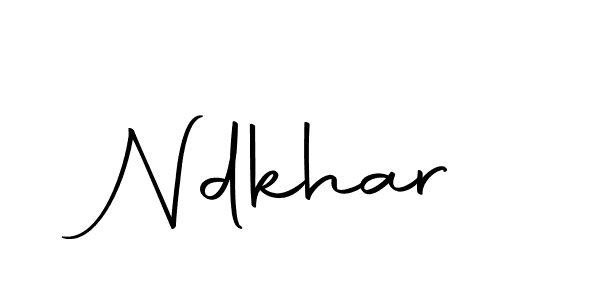 Use a signature maker to create a handwritten signature online. With this signature software, you can design (Autography-DOLnW) your own signature for name Ndkhar. Ndkhar signature style 10 images and pictures png