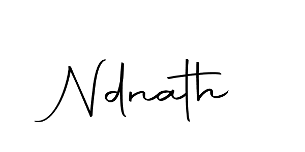 You should practise on your own different ways (Autography-DOLnW) to write your name (Ndnath) in signature. don't let someone else do it for you. Ndnath signature style 10 images and pictures png