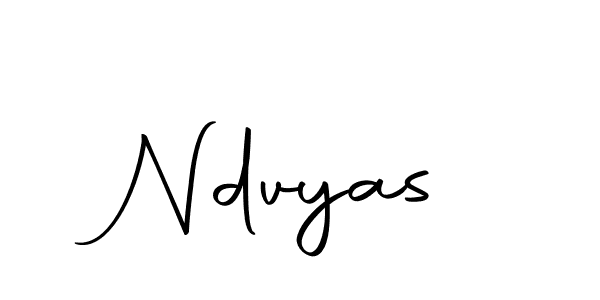 Similarly Autography-DOLnW is the best handwritten signature design. Signature creator online .You can use it as an online autograph creator for name Ndvyas. Ndvyas signature style 10 images and pictures png