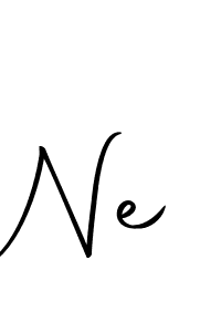 The best way (Autography-DOLnW) to make a short signature is to pick only two or three words in your name. The name Ne include a total of six letters. For converting this name. Ne signature style 10 images and pictures png