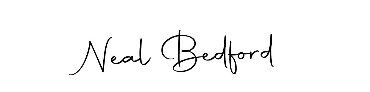 You should practise on your own different ways (Autography-DOLnW) to write your name (Neal Bedford) in signature. don't let someone else do it for you. Neal Bedford signature style 10 images and pictures png