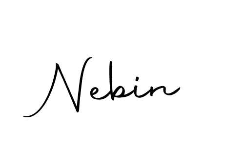 Once you've used our free online signature maker to create your best signature Autography-DOLnW style, it's time to enjoy all of the benefits that Nebin name signing documents. Nebin signature style 10 images and pictures png