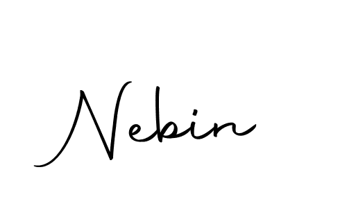 Make a short Nebin signature style. Manage your documents anywhere anytime using Autography-DOLnW. Create and add eSignatures, submit forms, share and send files easily. Nebin signature style 10 images and pictures png