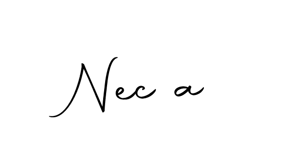 How to make Necșa name signature. Use Autography-DOLnW style for creating short signs online. This is the latest handwritten sign. Necșa signature style 10 images and pictures png