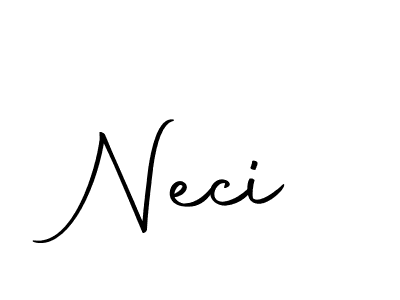 Here are the top 10 professional signature styles for the name Neci. These are the best autograph styles you can use for your name. Neci signature style 10 images and pictures png