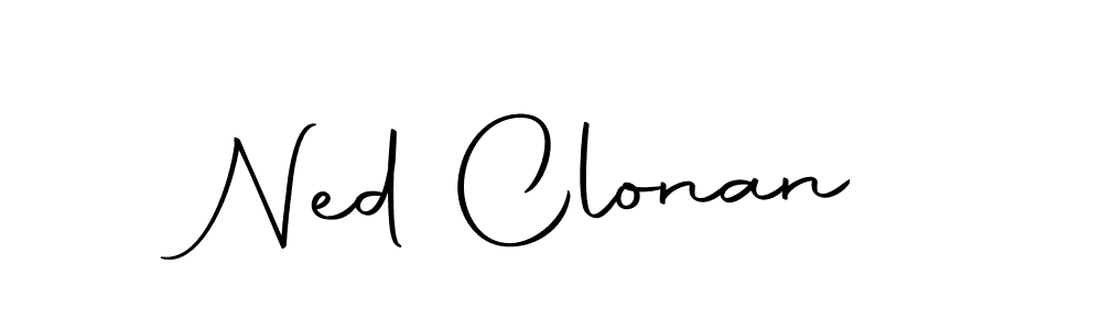 Design your own signature with our free online signature maker. With this signature software, you can create a handwritten (Autography-DOLnW) signature for name Ned Clonan. Ned Clonan signature style 10 images and pictures png