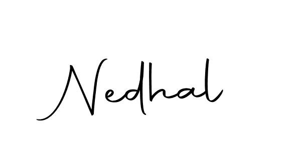 Make a beautiful signature design for name Nedhal. Use this online signature maker to create a handwritten signature for free. Nedhal signature style 10 images and pictures png