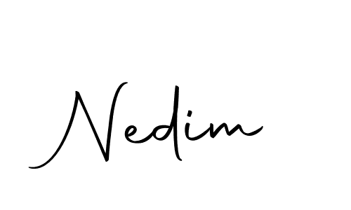 Autography-DOLnW is a professional signature style that is perfect for those who want to add a touch of class to their signature. It is also a great choice for those who want to make their signature more unique. Get Nedim name to fancy signature for free. Nedim signature style 10 images and pictures png