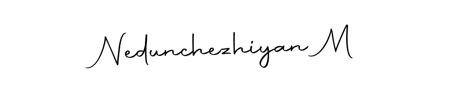 Also we have Nedunchezhiyan M name is the best signature style. Create professional handwritten signature collection using Autography-DOLnW autograph style. Nedunchezhiyan M signature style 10 images and pictures png