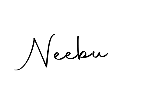 The best way (Autography-DOLnW) to make a short signature is to pick only two or three words in your name. The name Neebu include a total of six letters. For converting this name. Neebu signature style 10 images and pictures png