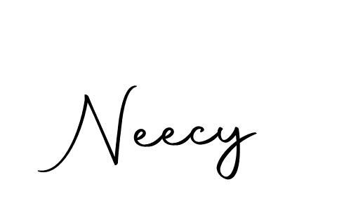 if you are searching for the best signature style for your name Neecy. so please give up your signature search. here we have designed multiple signature styles  using Autography-DOLnW. Neecy signature style 10 images and pictures png
