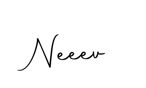 Create a beautiful signature design for name Neeev. With this signature (Autography-DOLnW) fonts, you can make a handwritten signature for free. Neeev signature style 10 images and pictures png