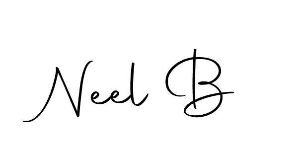 You can use this online signature creator to create a handwritten signature for the name Neel B. This is the best online autograph maker. Neel B signature style 10 images and pictures png