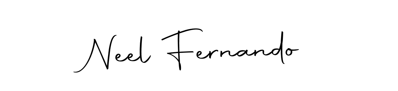 Neel Fernando stylish signature style. Best Handwritten Sign (Autography-DOLnW) for my name. Handwritten Signature Collection Ideas for my name Neel Fernando. Neel Fernando signature style 10 images and pictures png