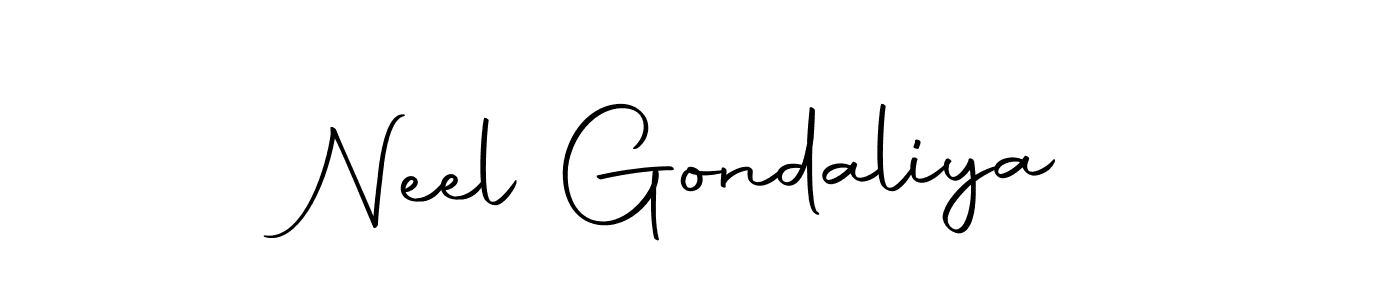 Autography-DOLnW is a professional signature style that is perfect for those who want to add a touch of class to their signature. It is also a great choice for those who want to make their signature more unique. Get Neel Gondaliya name to fancy signature for free. Neel Gondaliya signature style 10 images and pictures png