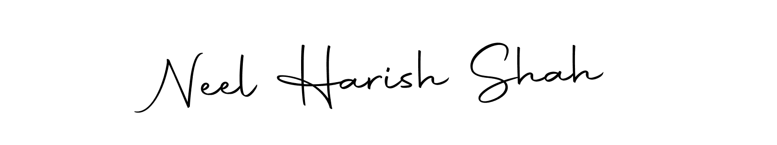 Autography-DOLnW is a professional signature style that is perfect for those who want to add a touch of class to their signature. It is also a great choice for those who want to make their signature more unique. Get Neel Harish Shah name to fancy signature for free. Neel Harish Shah signature style 10 images and pictures png