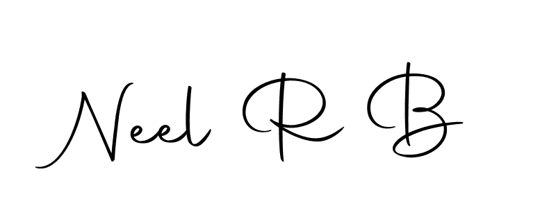 Also we have Neel R B name is the best signature style. Create professional handwritten signature collection using Autography-DOLnW autograph style. Neel R B signature style 10 images and pictures png