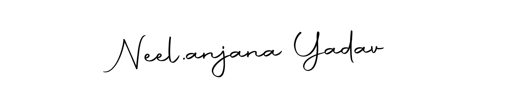 if you are searching for the best signature style for your name Neel.anjana Yadav. so please give up your signature search. here we have designed multiple signature styles  using Autography-DOLnW. Neel.anjana Yadav signature style 10 images and pictures png