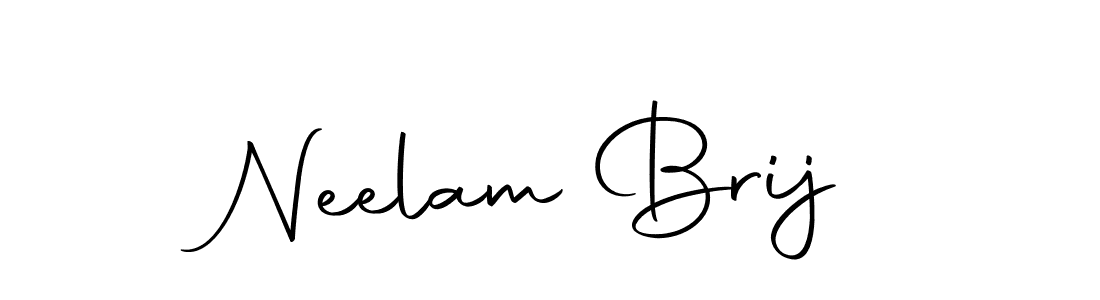 Autography-DOLnW is a professional signature style that is perfect for those who want to add a touch of class to their signature. It is also a great choice for those who want to make their signature more unique. Get Neelam Brij name to fancy signature for free. Neelam Brij signature style 10 images and pictures png