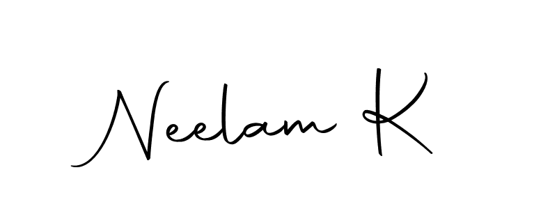 if you are searching for the best signature style for your name Neelam K. so please give up your signature search. here we have designed multiple signature styles  using Autography-DOLnW. Neelam K signature style 10 images and pictures png