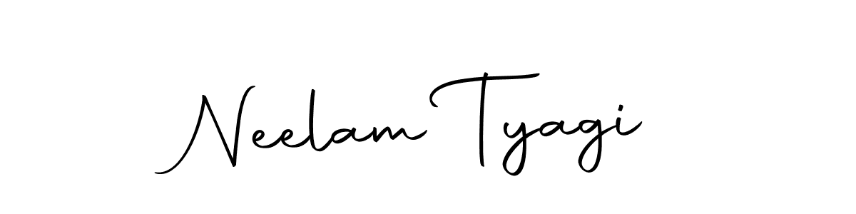 You can use this online signature creator to create a handwritten signature for the name Neelam Tyagi. This is the best online autograph maker. Neelam Tyagi signature style 10 images and pictures png