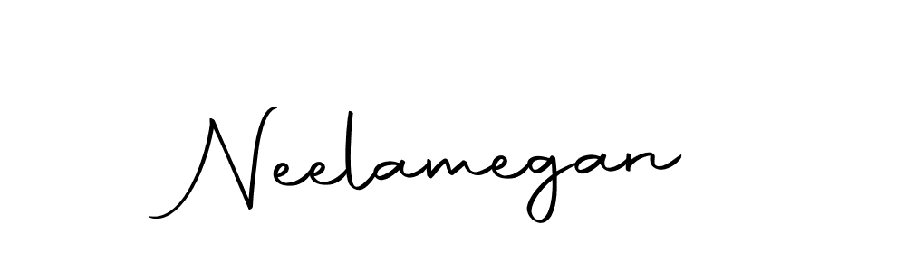 Make a beautiful signature design for name Neelamegan. Use this online signature maker to create a handwritten signature for free. Neelamegan signature style 10 images and pictures png