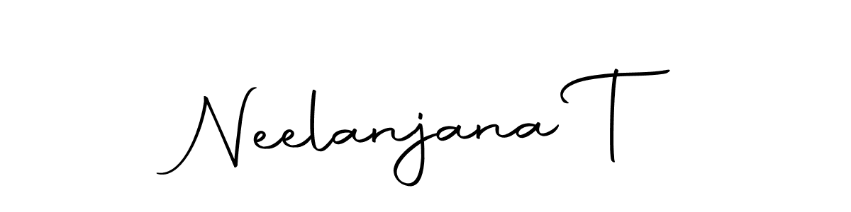 How to make Neelanjana T signature? Autography-DOLnW is a professional autograph style. Create handwritten signature for Neelanjana T name. Neelanjana T signature style 10 images and pictures png