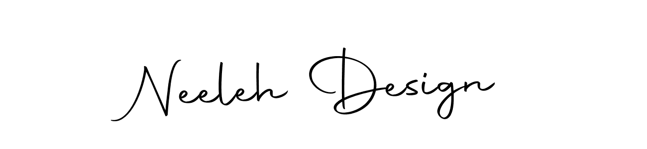 Also we have Neeleh Design name is the best signature style. Create professional handwritten signature collection using Autography-DOLnW autograph style. Neeleh Design signature style 10 images and pictures png