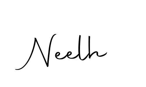 Also we have Neelh name is the best signature style. Create professional handwritten signature collection using Autography-DOLnW autograph style. Neelh signature style 10 images and pictures png