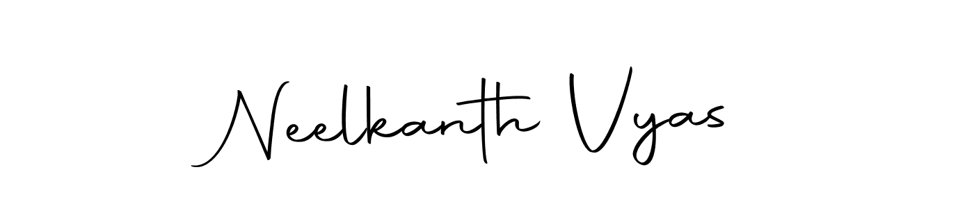 Make a beautiful signature design for name Neelkanth Vyas. Use this online signature maker to create a handwritten signature for free. Neelkanth Vyas signature style 10 images and pictures png