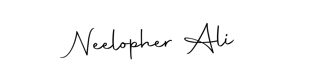 Here are the top 10 professional signature styles for the name Neelopher Ali. These are the best autograph styles you can use for your name. Neelopher Ali signature style 10 images and pictures png