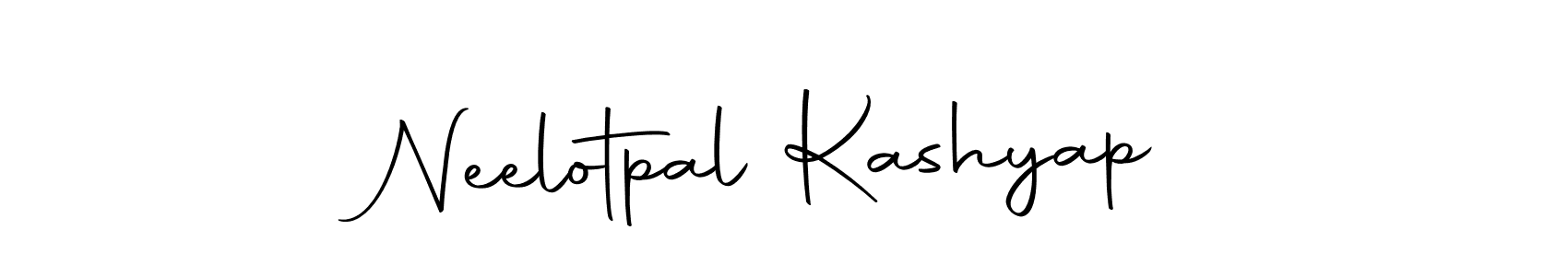 How to make Neelotpal Kashyap signature? Autography-DOLnW is a professional autograph style. Create handwritten signature for Neelotpal Kashyap name. Neelotpal Kashyap signature style 10 images and pictures png