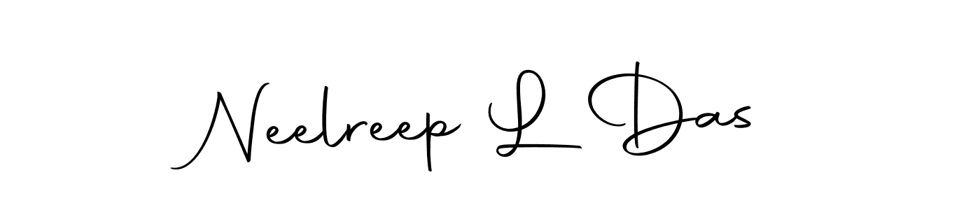 Also we have Neelreep L Das name is the best signature style. Create professional handwritten signature collection using Autography-DOLnW autograph style. Neelreep L Das signature style 10 images and pictures png