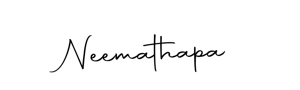 Here are the top 10 professional signature styles for the name Neemathapa. These are the best autograph styles you can use for your name. Neemathapa signature style 10 images and pictures png