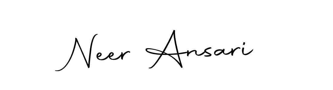 You can use this online signature creator to create a handwritten signature for the name Neer Ansari. This is the best online autograph maker. Neer Ansari signature style 10 images and pictures png