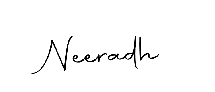 You should practise on your own different ways (Autography-DOLnW) to write your name (Neeradh) in signature. don't let someone else do it for you. Neeradh signature style 10 images and pictures png