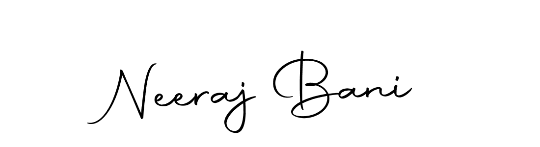 This is the best signature style for the Neeraj Bani name. Also you like these signature font (Autography-DOLnW). Mix name signature. Neeraj Bani signature style 10 images and pictures png