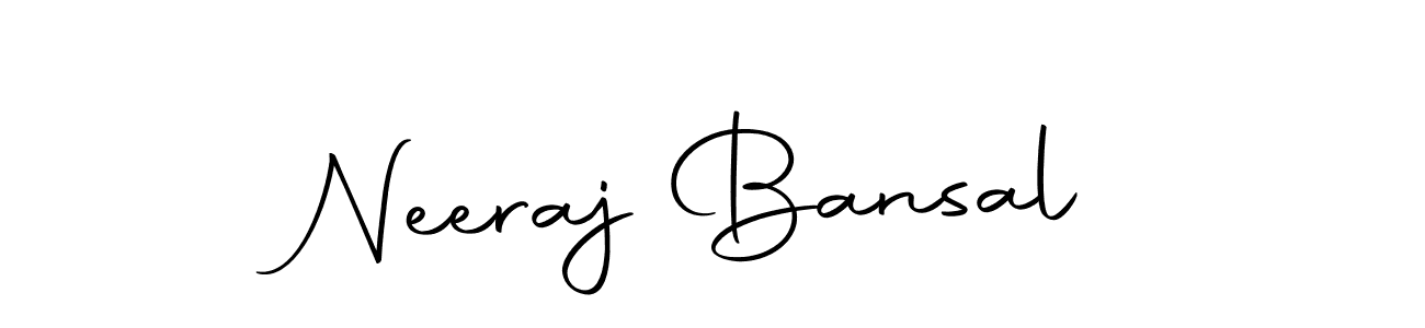 You should practise on your own different ways (Autography-DOLnW) to write your name (Neeraj Bansal) in signature. don't let someone else do it for you. Neeraj Bansal signature style 10 images and pictures png