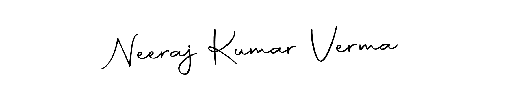 You can use this online signature creator to create a handwritten signature for the name Neeraj Kumar Verma. This is the best online autograph maker. Neeraj Kumar Verma signature style 10 images and pictures png