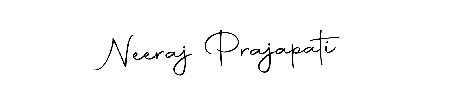 You can use this online signature creator to create a handwritten signature for the name Neeraj Prajapati. This is the best online autograph maker. Neeraj Prajapati signature style 10 images and pictures png