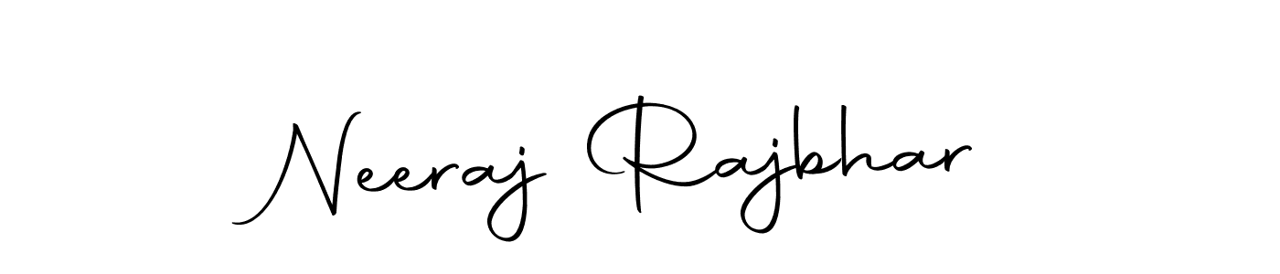Design your own signature with our free online signature maker. With this signature software, you can create a handwritten (Autography-DOLnW) signature for name Neeraj Rajbhar. Neeraj Rajbhar signature style 10 images and pictures png