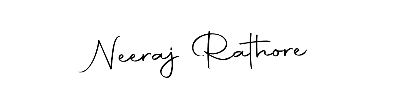 Create a beautiful signature design for name Neeraj Rathore. With this signature (Autography-DOLnW) fonts, you can make a handwritten signature for free. Neeraj Rathore signature style 10 images and pictures png